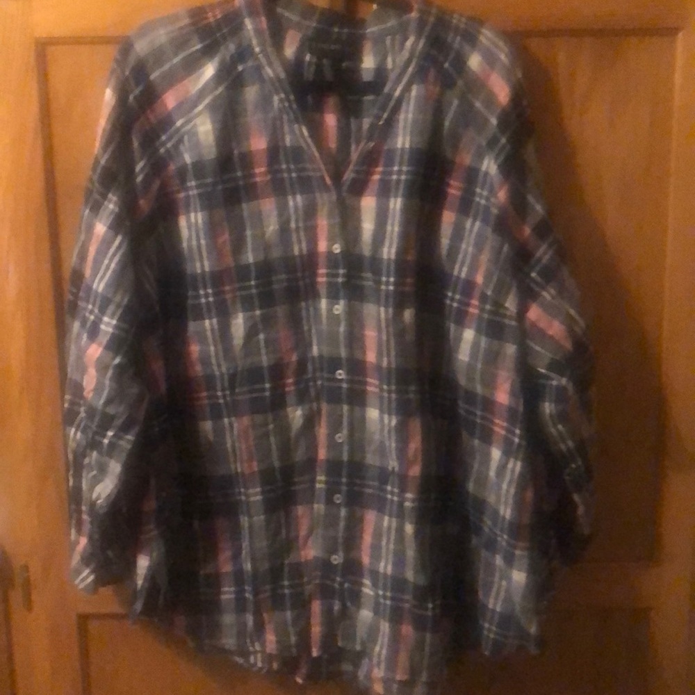 Lane Bryant Flannel Tunic